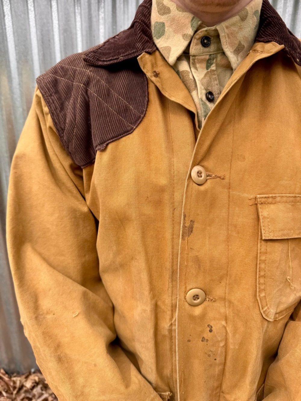 Vintage 40s-50s Carhartt Super Dux Hunting Jacket - Picture 6 of 16